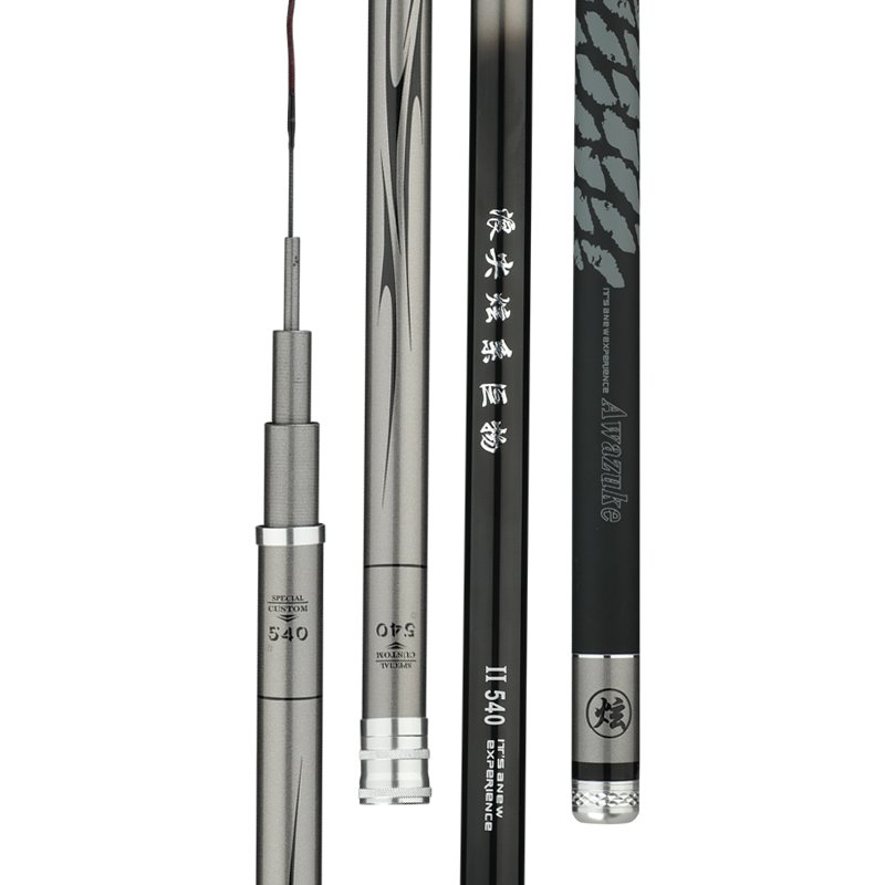 REAL-FINE FLAIR CARBON 8H10H FISHING POLES ARE OVERWEIGHT 28-TRUCK POLES AND 19-TRUCK POLES