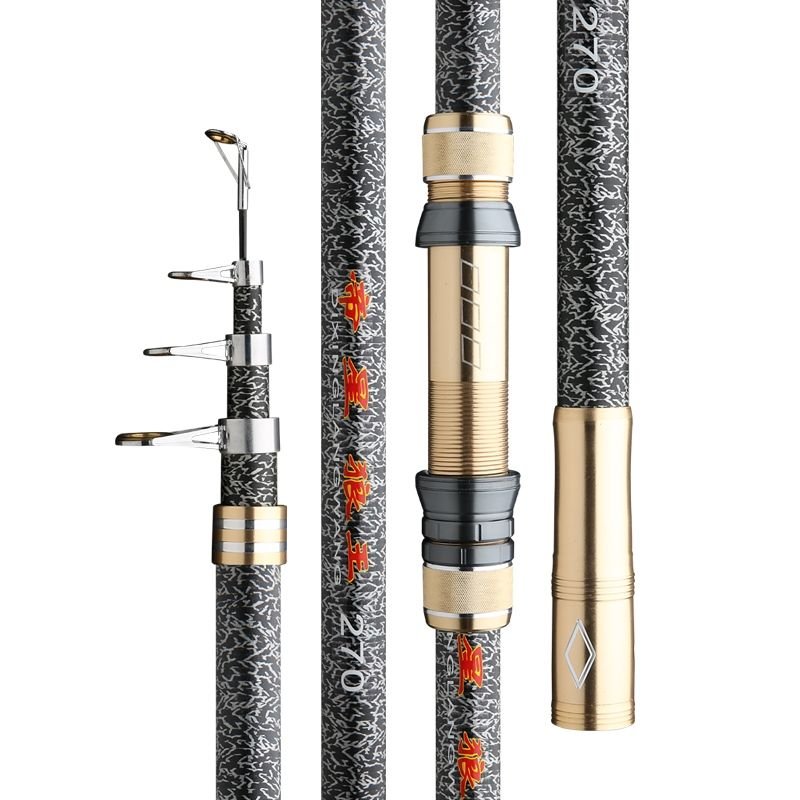 Han Ding 8-Standing Wolf King poles with poles and poles and super-rigid carbon poles