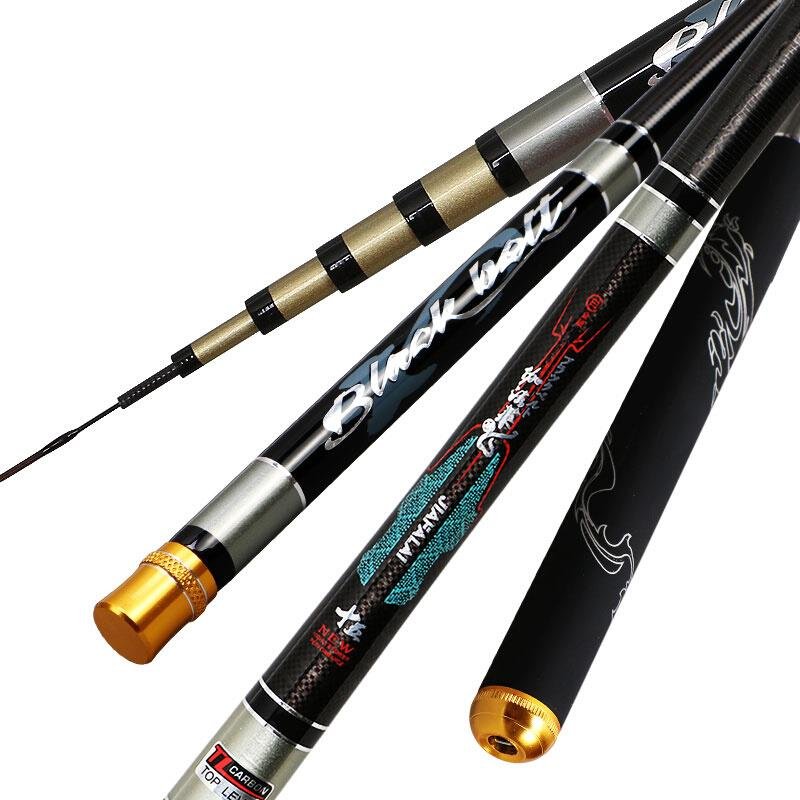 high carbon-resilient 5h28 short-twirl fish poles, streaming poles, overweight, fine and integrated fishing poles