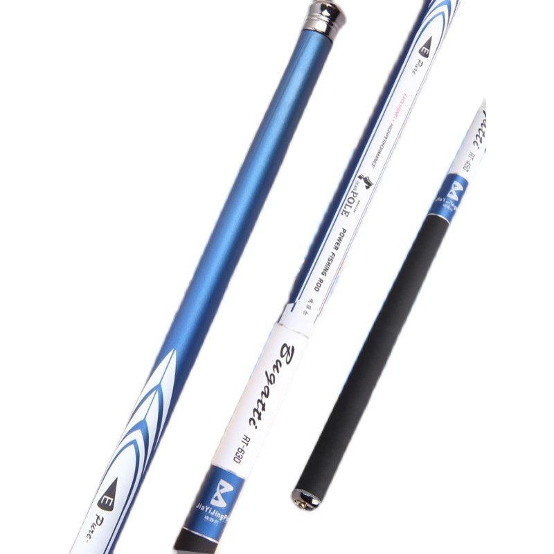 Super light fishing poles, hard-carbed, special-priced