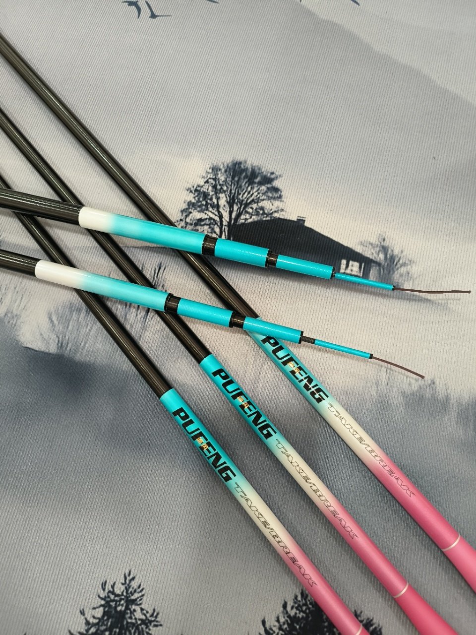 New porridge, 19-to-chip rods, super-soft, super-sweet, 2.7-6.3-metre long-seat recreational wild fishing poles