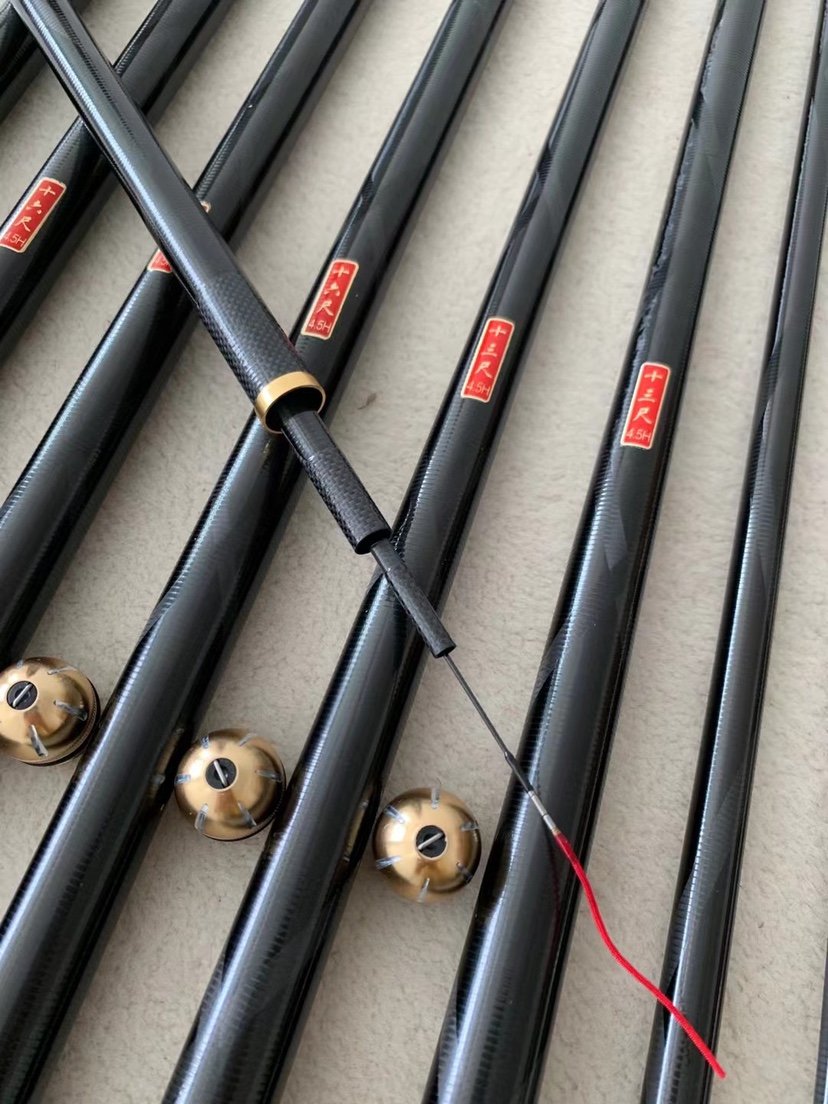 high carbon black stick, 40 ton main, 28-modern field fishing poles 3.6 to 8.1, handy 4h