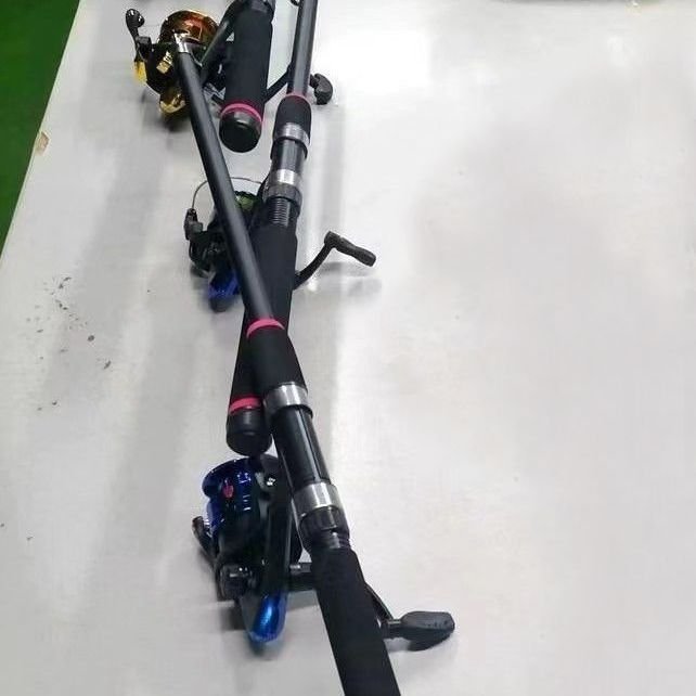 The Hampton poles fit in a combination of fish poles and drop the poles, and they're full of fishing rods