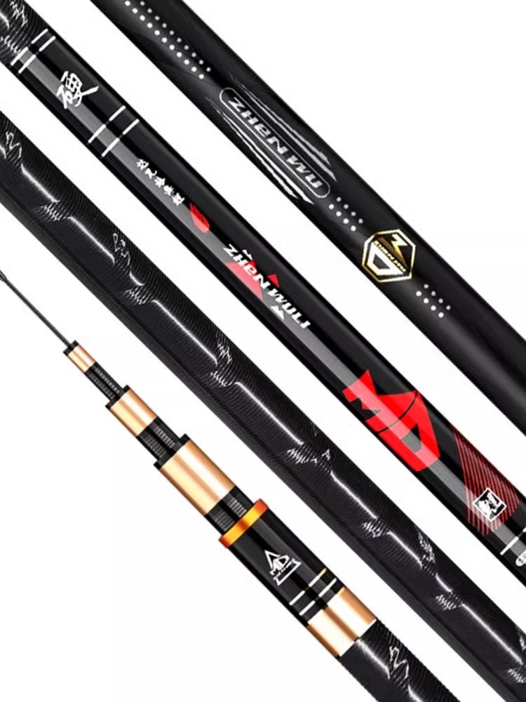 A new German fishing pole with a big 28-to-19-to-1-to-1
