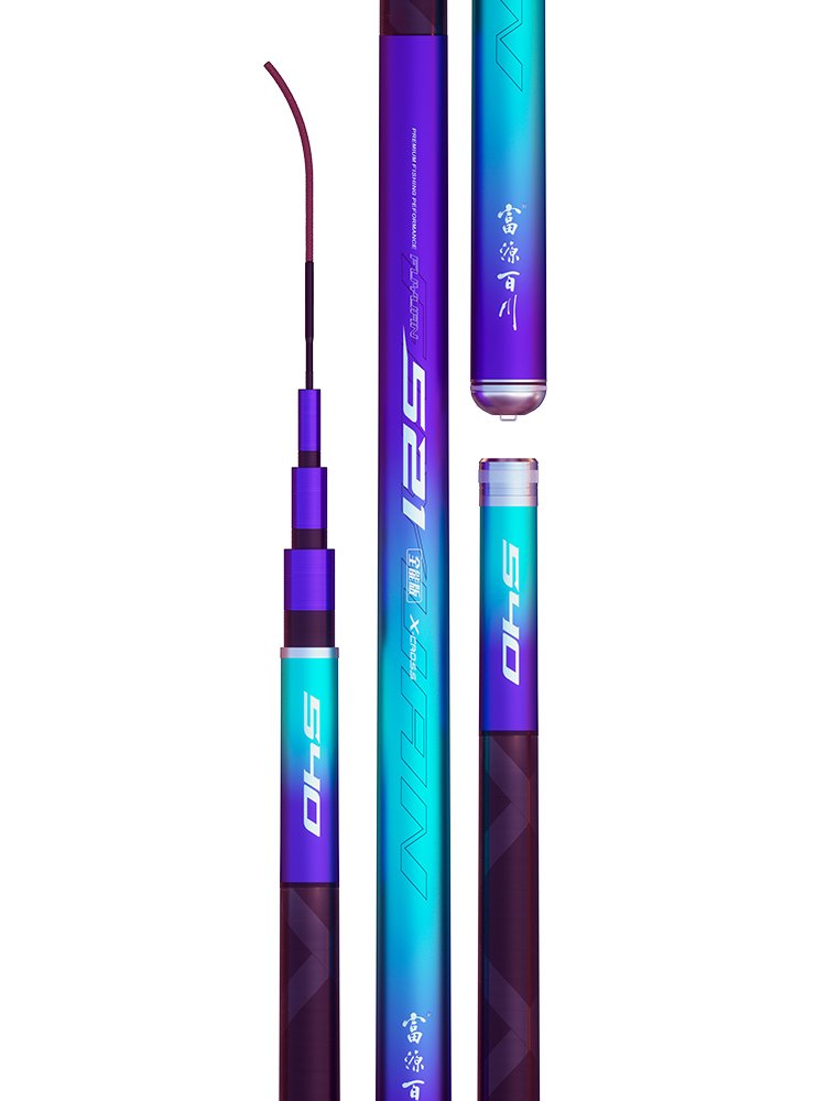 The main master of the Treasure 521 fish rods is a big, light, super, hard fish pole