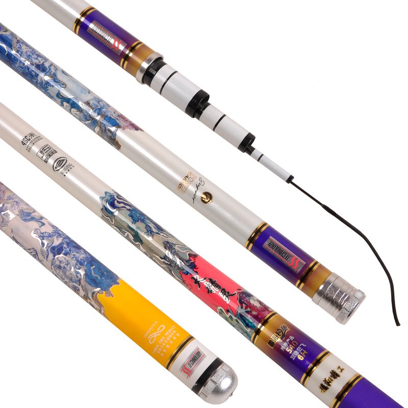BLACK-PITED ELF POLES, 19 INCHES OF SUPER-RIGID CARBON-FREE POLES, AND A 6H POLE