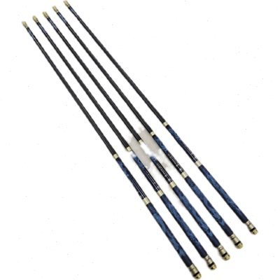 The Zilong poles are so light that they flatten up 3 pounds to 15 pounds of carbon rods