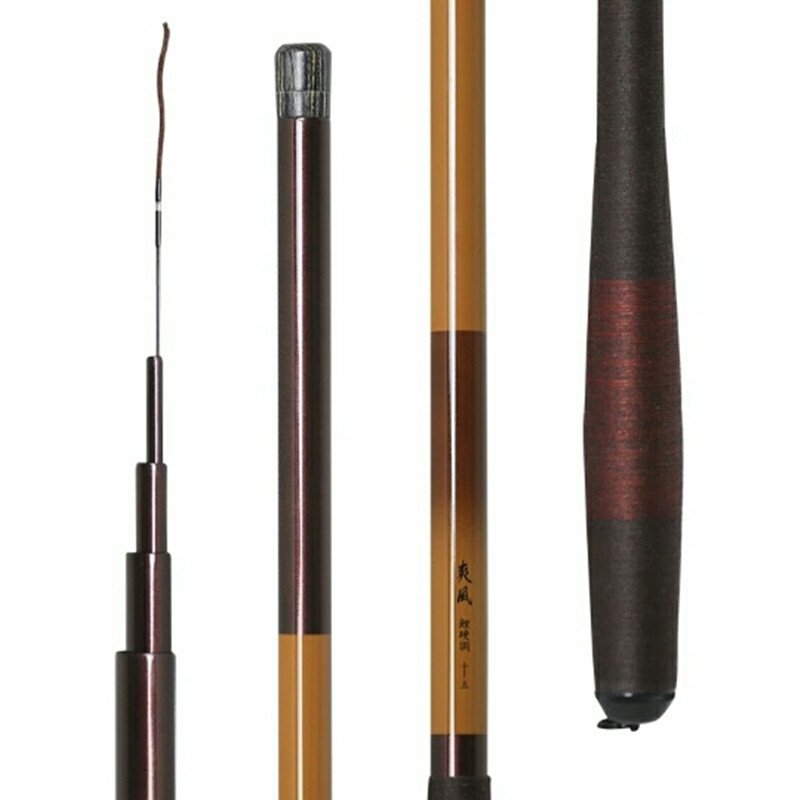 Japan imports a 19-to-28-tall carp pole, a very hard-weight pole, a fishing gear pole
