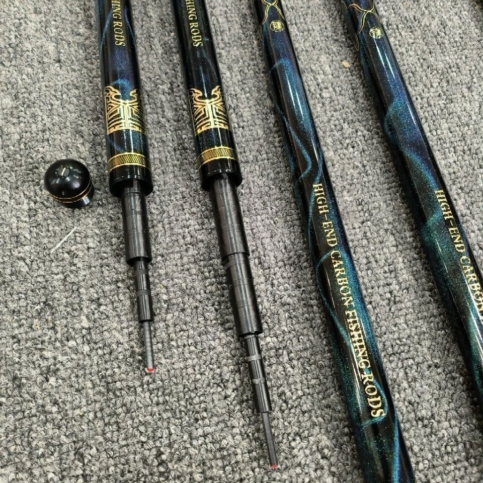 RONG HEE'S HIGH-CARBON, LOW-WEIGHT, HIGH-STRING 5H28, AND 19 POLES ARE FREE TO FISH IN LAKE BANKS