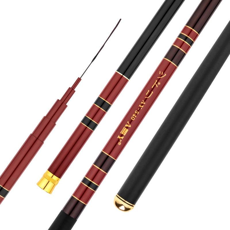 High carbon 28 to 19-tight, super-rigid lake bank poles, non-standard hooligan poles 5.1 m 6 m 4.2 m