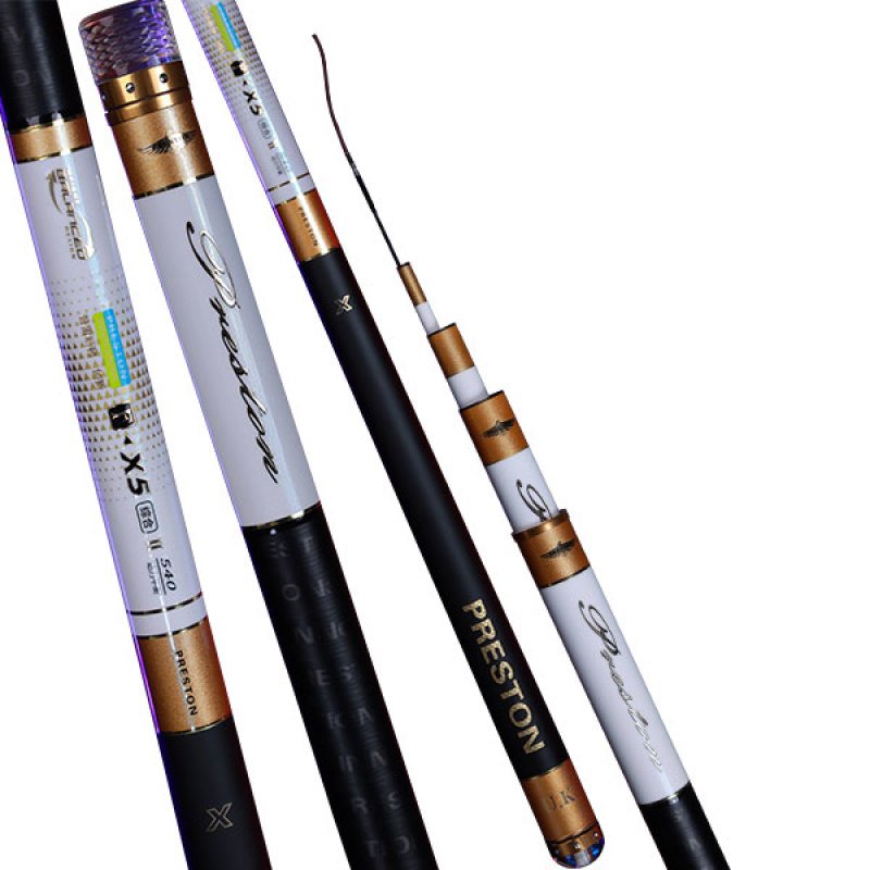GREAT FISH POLE, PRESTON F.X5, 2ND GENERATION, 5H28-MODERN KING'S BATTLE MEMORIAL RECREATIONAL FISHING POLE