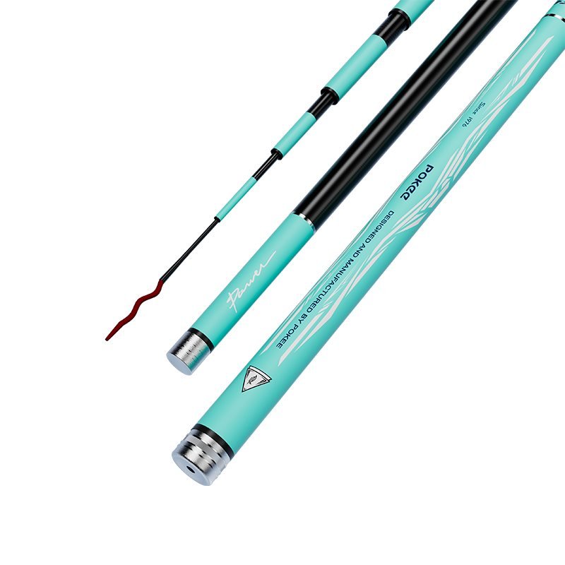 Pacific pole poles, super-light and hard fishing poles, and a small knife and field fishing gear