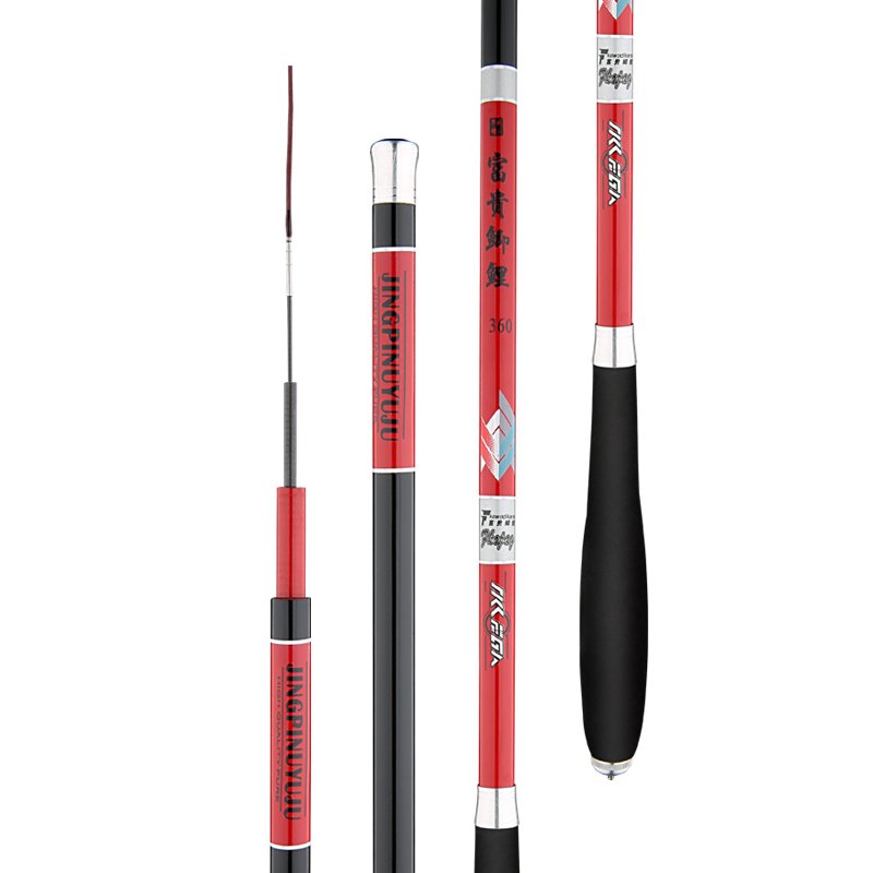 The rods are very light, very hard, and very rich