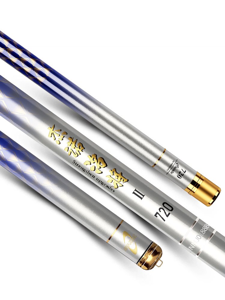 Geno put two-generation poles in a super-heavy, super-hard-hand rods on a pole