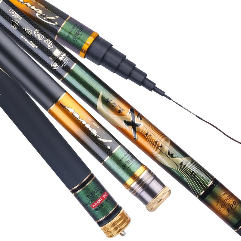 The original new Japanese imported carbide poles 7.2, 10, 11, 12, 13, 15 meters of super-light, super-hard hand rods