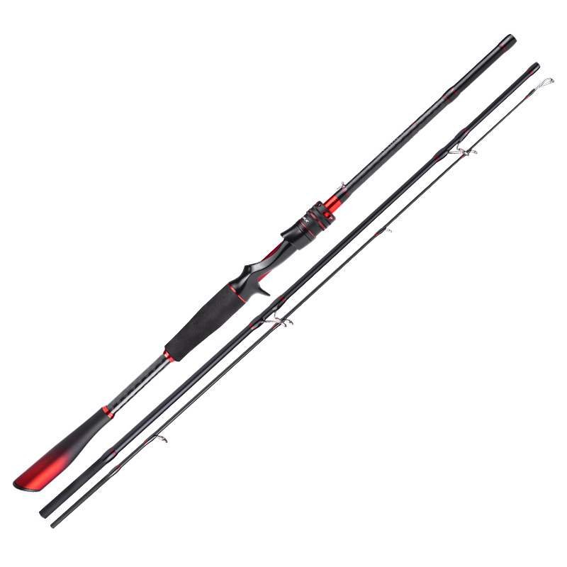 CARBIDE-HANDLED THREE-SECT ROAD POLES, DROP THE ML ROD, SLIDE THE POLE