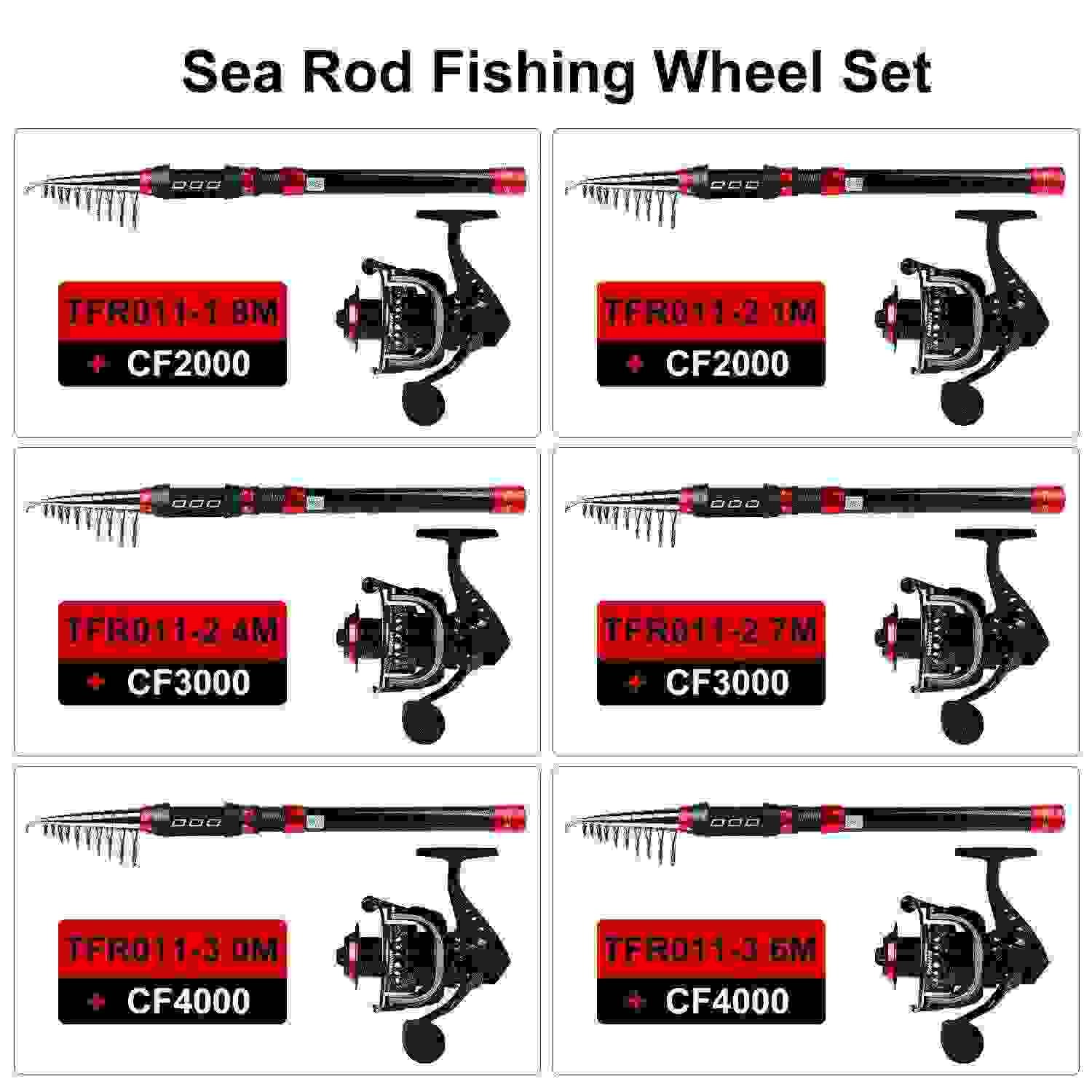 Mini-carbon poles, short-banded mini-bars, short-and-short-button fishing gear