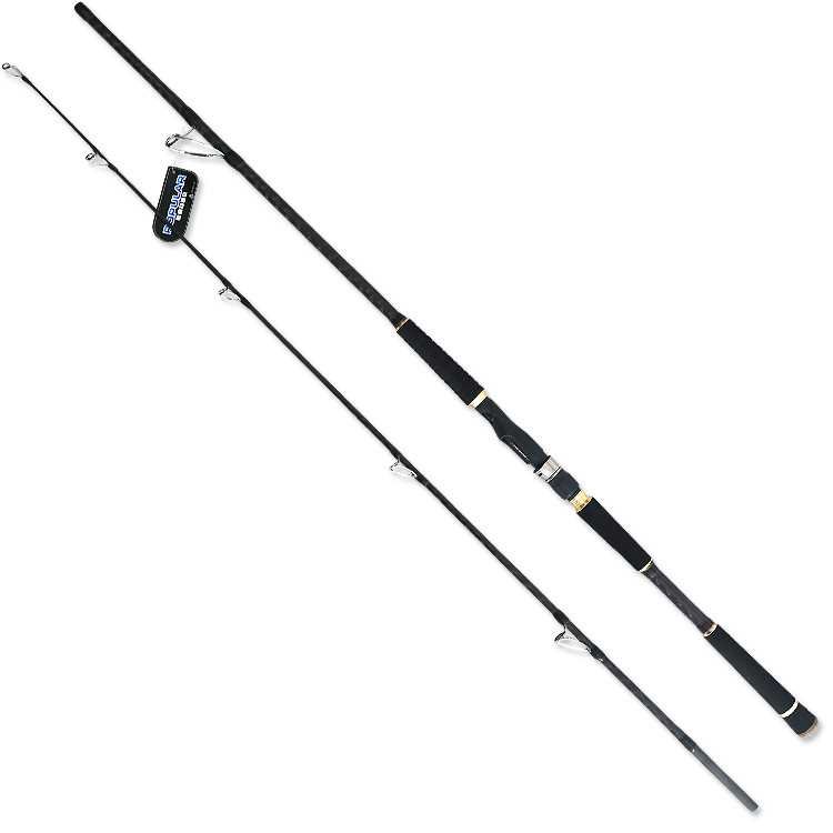Seafish rods with thunder rods, 2.4 m-3 m straight-on-rue-barrel