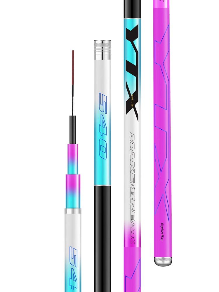 the ink-sniffed max-blue fish poles are so light and so hard, they're new to the big 19-28s