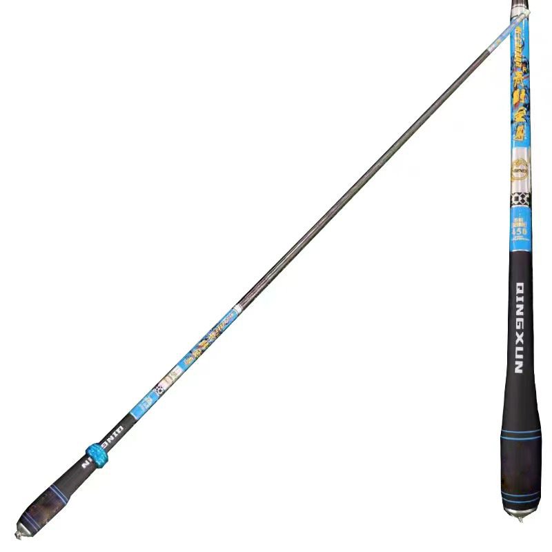 It's a big, fat, big, big, big, big, 28-twirling, 3.6.4.5 metre carbon-fishing pole