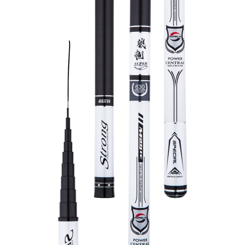 WOLF PIERCING 3.9M7.2M CARBON SHORT STREAM POLES LIGHT AND HARD, 19P HAND-WIELDING HYPE