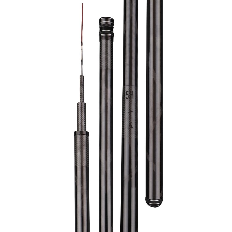 DAVALONG'S POLES ARE SO LIGHT AND SO HARD, THEY'RE 6H19, 7H BLACK PITS, FISHING FOR FISH