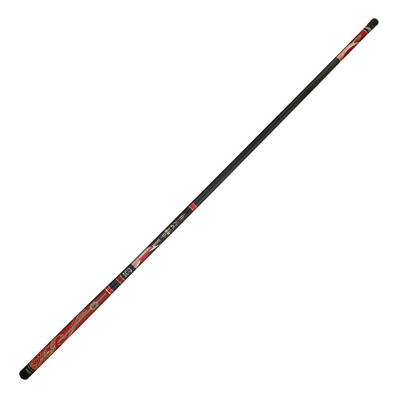 Plants, wild-fished carp-head poles, hand rods, carbon-coated poles