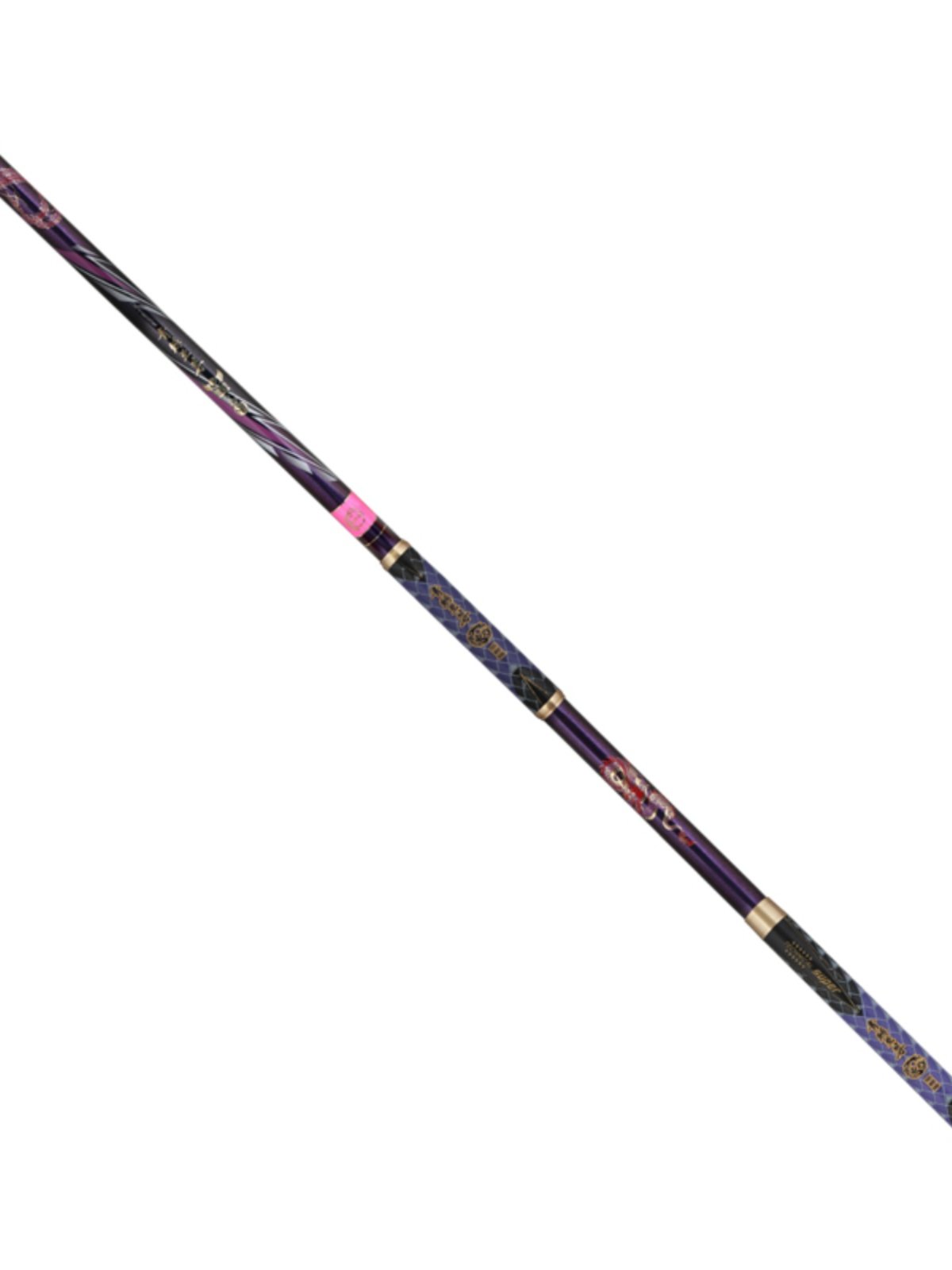 Five generations of Queen's 3-generation fishing poles