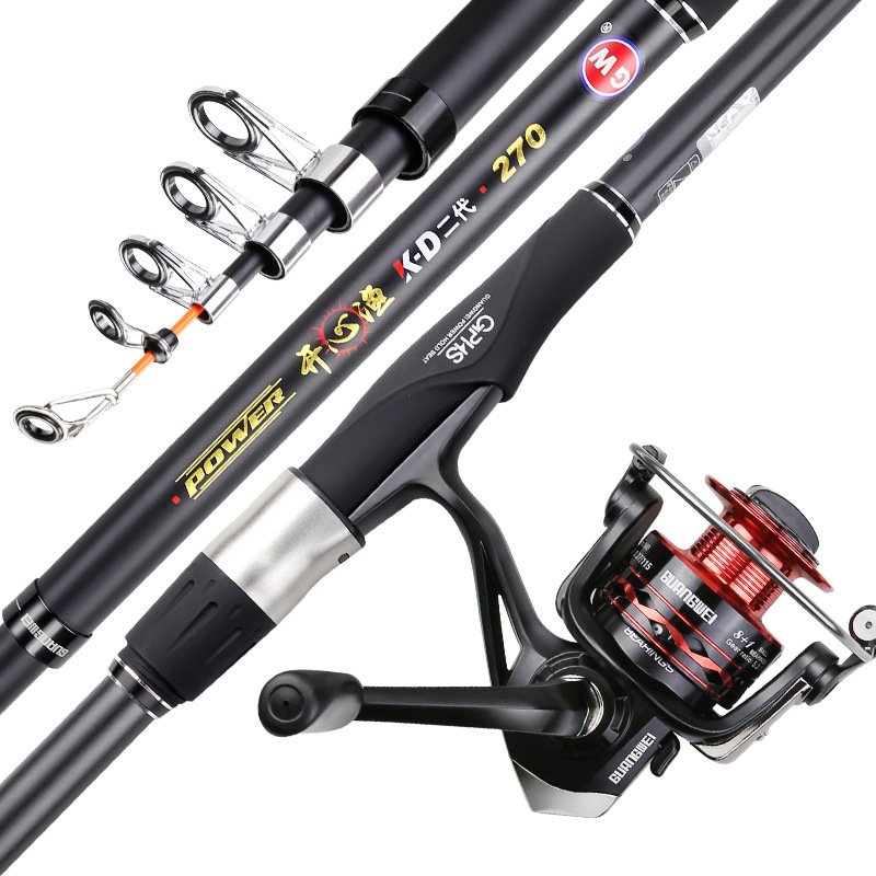 THE GW-ENABLED KD-2 SUPER-LIGHT HARD-CARBON FISHING POLES WENT TO THE POLES FOR MICRO-SUPPLY