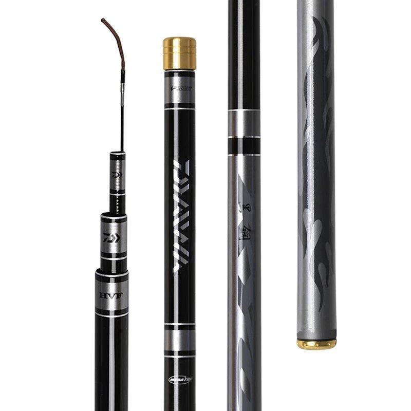 DAIWA-BILLION-WATT-BLACK STEEL COMPETITION Q SUPER-SOFT-NIGHT-NATURED 19-THIRTY-THIRTY-TIGHT DAVARO-FACE-TRAP-TREE