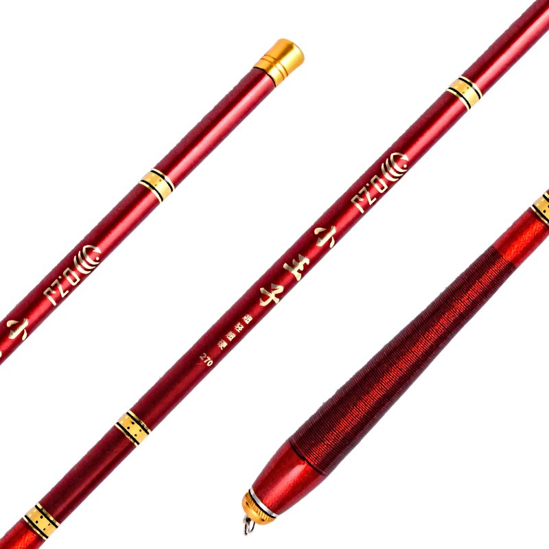Short-fested children fishing poles, streaming poles for children, super-light, super-skinned traditional fish rods, super-hard-board poles