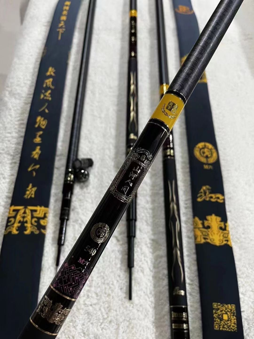 THE NEW ONE'S FULL OF LIGHT-SIZE M6-SIZE BLACK PIT WALL POLES