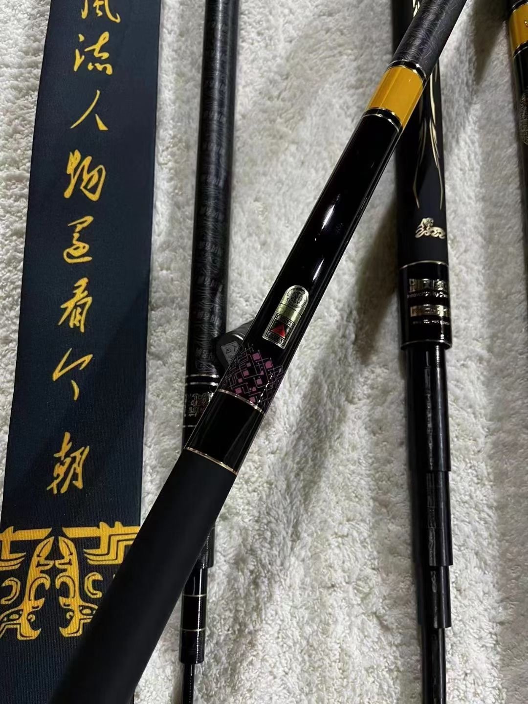 THE NEW ONE'S FULL OF LIGHT-SIZE M6-SIZE BLACK PIT WALL POLES