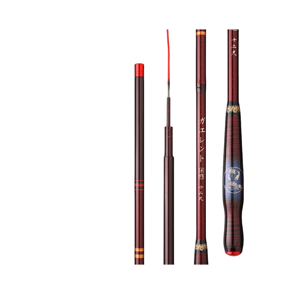 GAMMA KARZ'S EIGHT-GENERATION SQUIRM POLE, SUPER-LIGHT, SUPER-HARD, HIGH-END HIGH-CARBON SQUIRT POLE, LIGHT TO 6H19