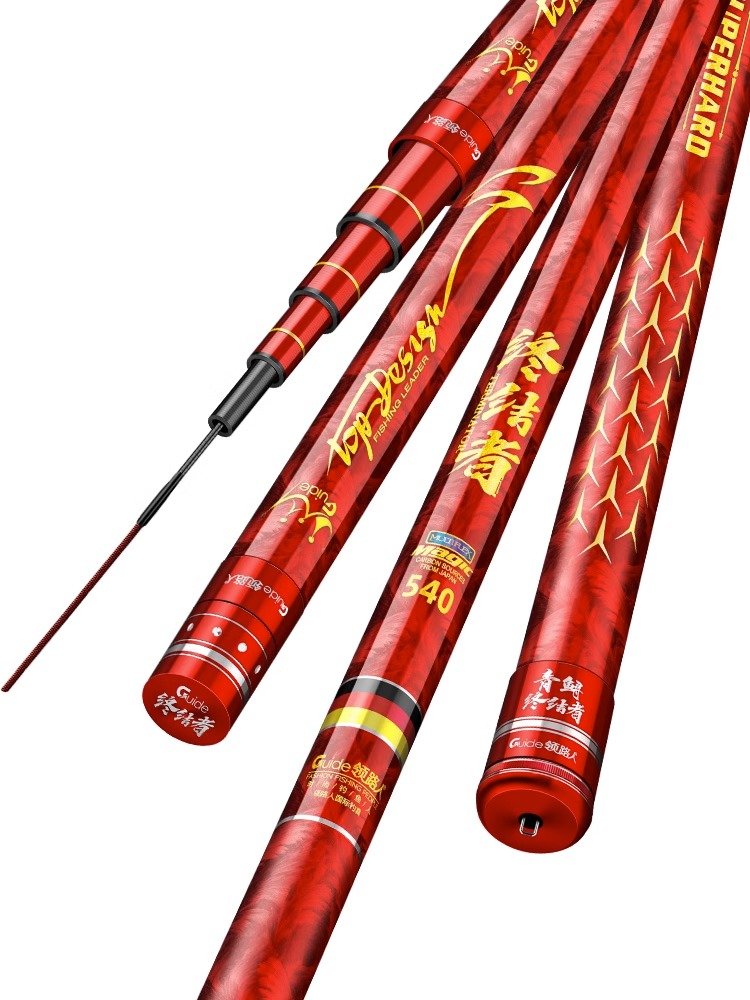 The lead man's ender is a giant fish pole