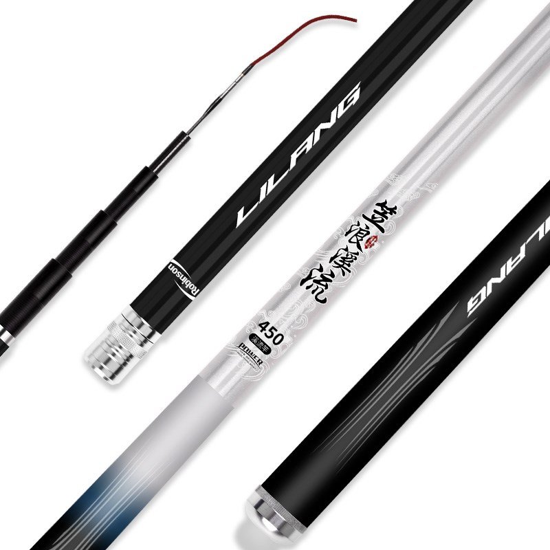 The Robinson Creek short- and long-wielding poles are light and hard