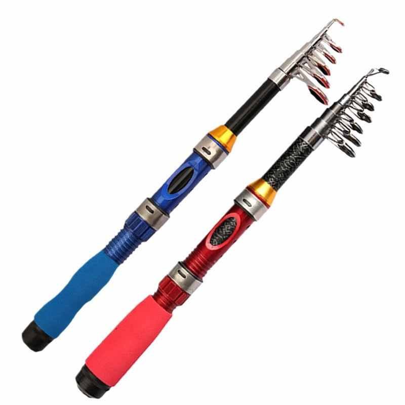 A new one. Portable pole mini-fishing poles with full gear set of traditional gear/barrel