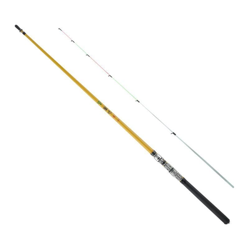 Han Ding raft poles with new fishers, soft-tailed raft poles, and a whole set of rafts