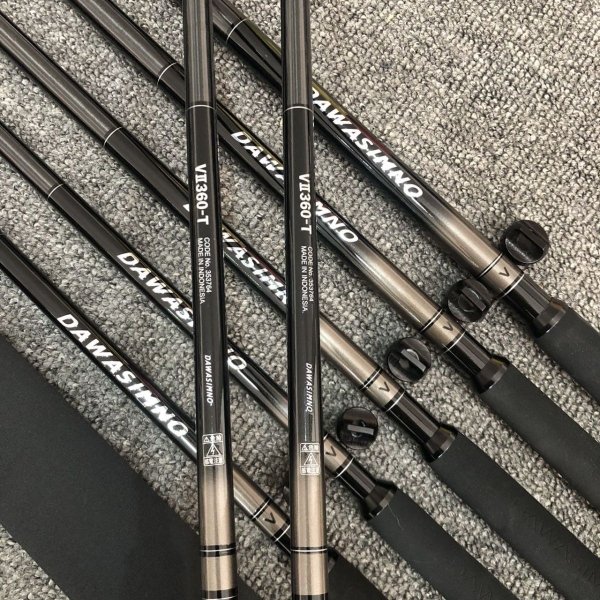 REAL DAWASLMNOGLV6H19 SUPER-RIGID RODS CARBON-COATED RODS AND RODS