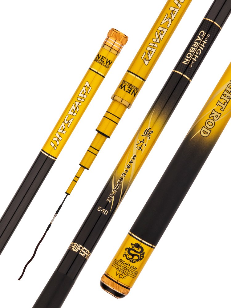 Japan imports 10 brands of carbon-based dawa-based fishing poles and super-light, super-rigid fish poles