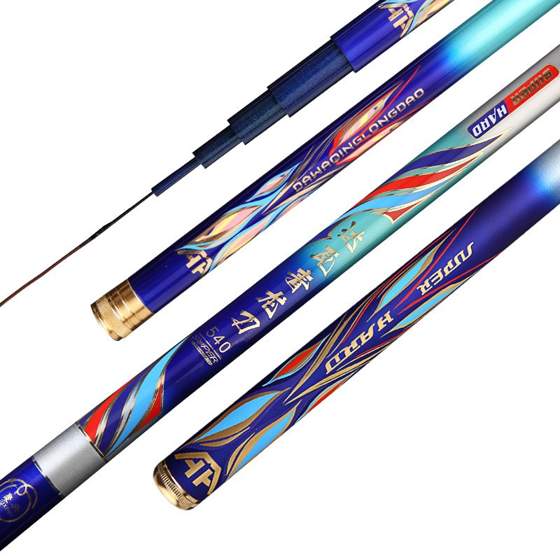 Han Qing 2021 new Dawa Dragon Sniper 28 squirt rods combined carp poles 3.6-72 physical fishing gear