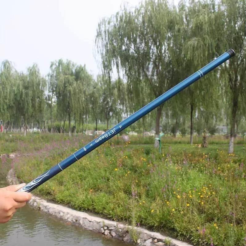 The plant's glass and steel rods, short-trip stream poles, and hard-wired poles, 3.6 4.5 and 5.4 fishing rods