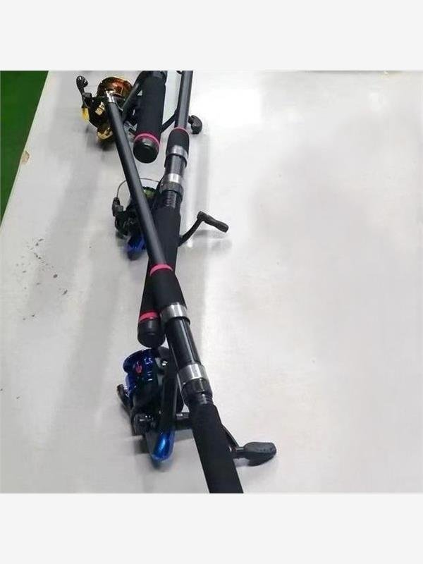 The Hampton poles fit in a combination of fish poles and drop the poles, and they're full of fishing rods