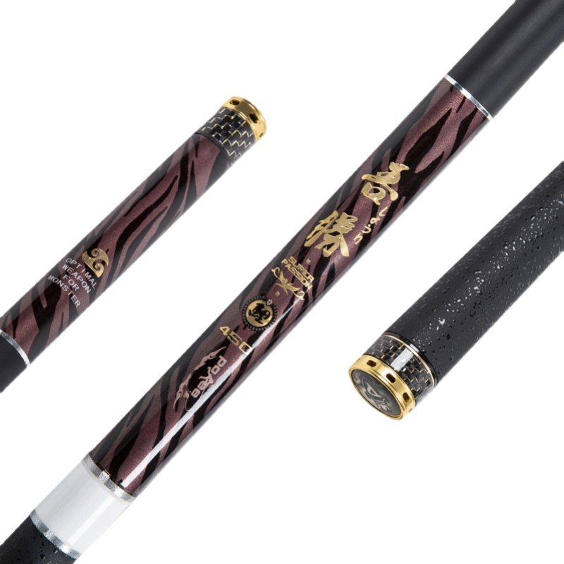 pokeee pacific rock 3.6.4.5 metre carbon-coated hard-line pole pole poles, high-end poles