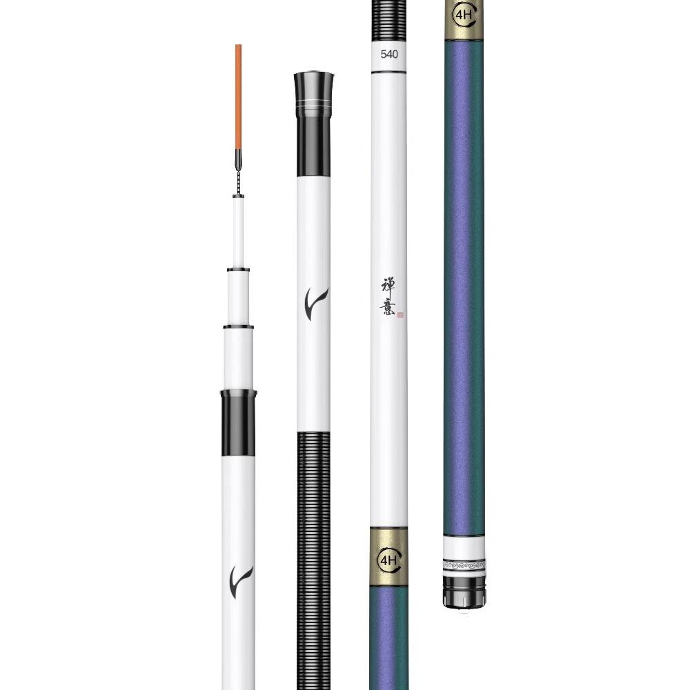 The German fishing pole poles are so light and so hard that the black pits of 19 are so big and so light