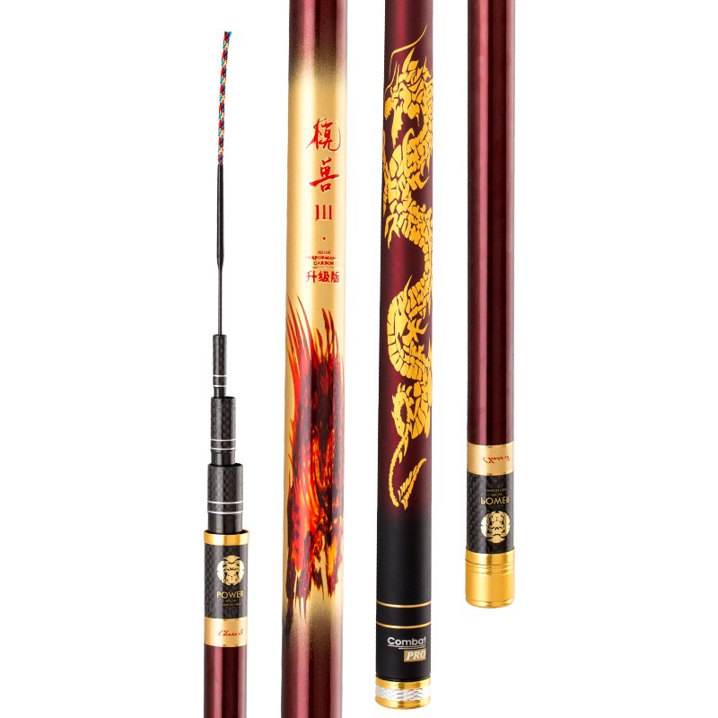 Three generations of superstitious superstitious rods and rods, 28-tall giant poles