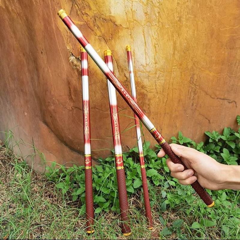 Lighter than hard stream poles, small poles, 7.2/8/9/10 m short rods