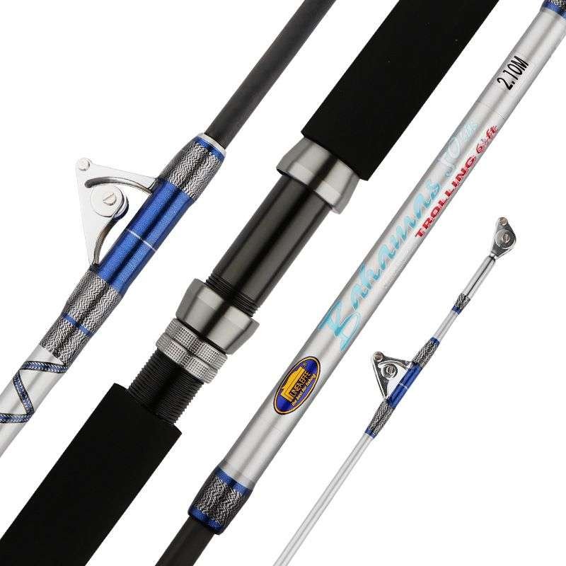 Tow rods 1.98, 2.1 m heavy-pilk pins, wheel-guided deep-sea pole anchor poles