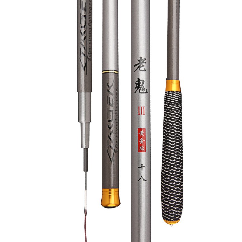 Old fish rods are so light and so thin, 28-twice carbon-conserve poles, carp-fish