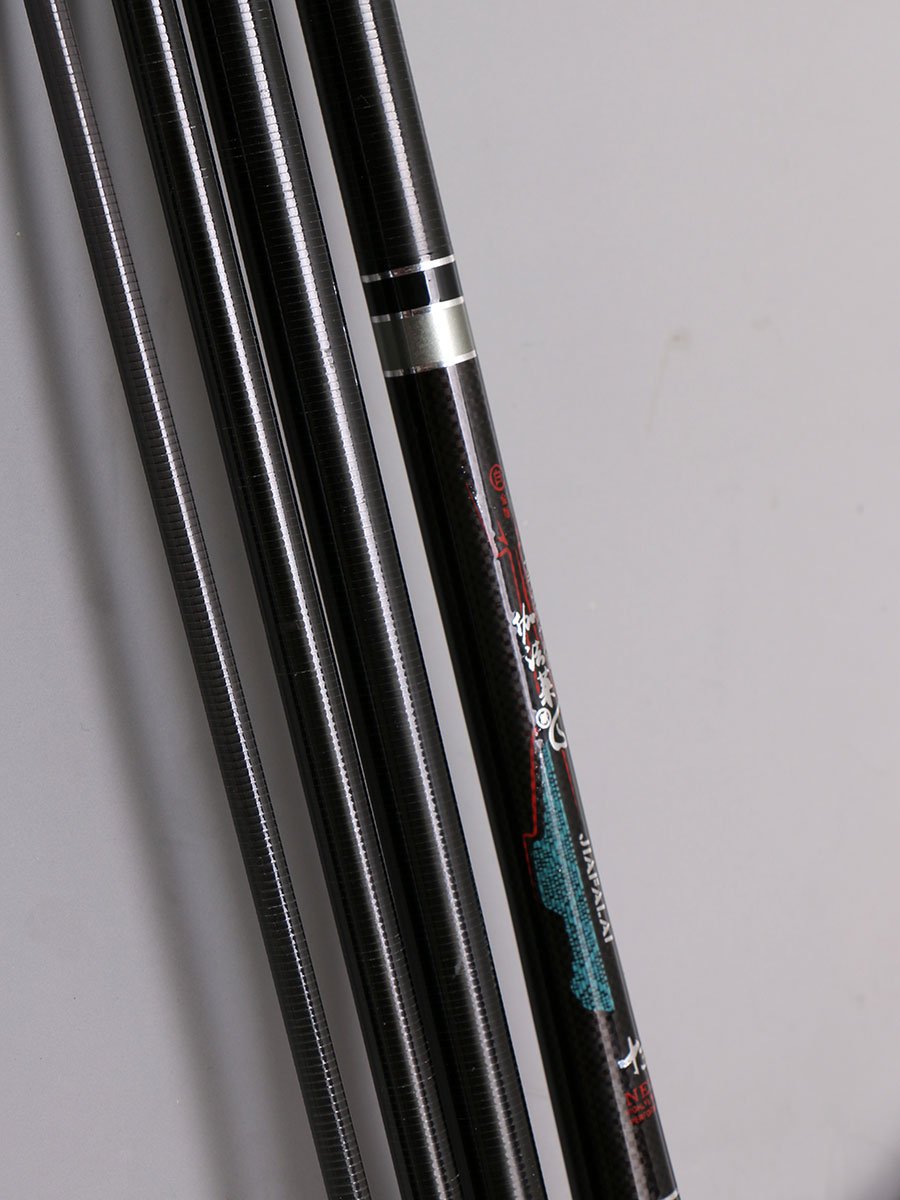 high carbon-resilient 5h28 short-twirl fish poles, streaming poles, overweight, fine and integrated fishing poles